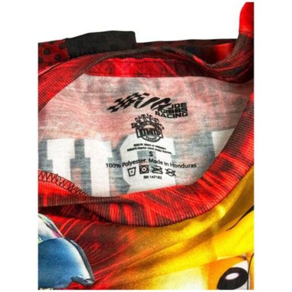 Kyle Busch M&M Joe Gibbs NASCAR All Over Print T-Shirt (S) - Picture 4 of 9